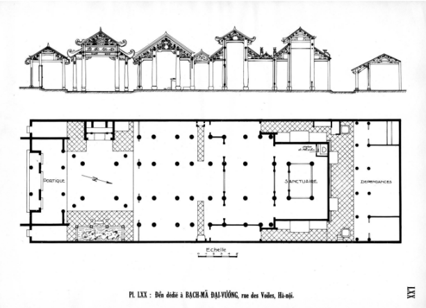 Nguồn: Relevés de Monuments Anciens du Nord Viêt-Nam - Louis Bezacier - EFEO - 1959